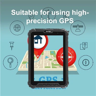 8-дюймовый прочный планшет с высокоточным GPS